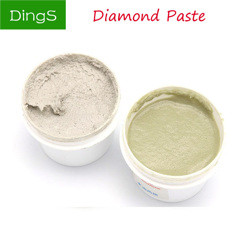 1pcs Diamond Polishing Grinding Paste Water Oil Dual-used 60g For Jade Emerald Mirror Surface Agate Metal Mould Stainless Steel