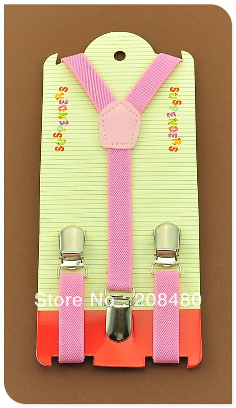 1.5cmx25 cala "różowe" szelki dla dzieci dzieci/chłopcy/dziewczęta szelki elastyczne szelki Slim szelki-sprzedaż hurtowa i detaliczna