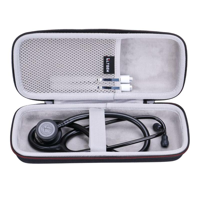 LTGEM EVA Waterproof Shockproof Carrying Hard Case for 3M Littmann Classic III Monitoring Stethoscope 5803