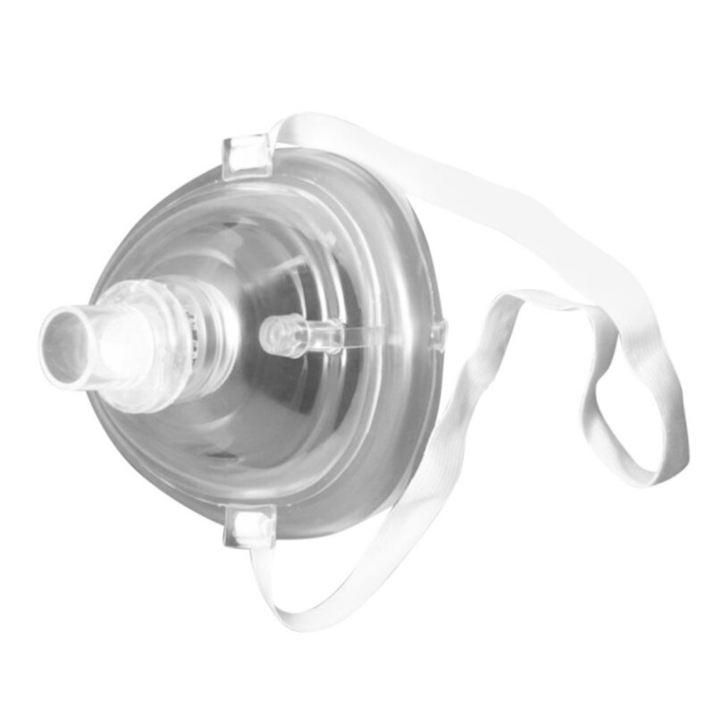 Maska ratownicza profesjonalna pierwsza pomoc CPR maska do oddychania chroń ratowników sztuczne oddychanie wielokrotnego użytku z jednokierunkowymi narzędziami zaworowymi