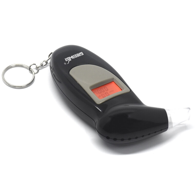 Greenwon – testeur d'alcoolémie, écran LCD rétro-éclairé, alarme 68s, boîte de test d'alcoolémie, Gadget de stationnement, analyseur, 2019, pft-68sDigital