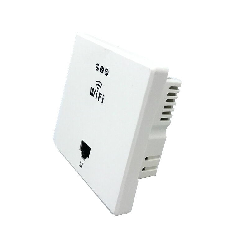 ANDDEAR biały bezprzewodowy WiFi w ścianie AP wysokiej jakości pokoje hotelowe Wi-Fi pokrywa Mini ścienny router AP punkt dostępu