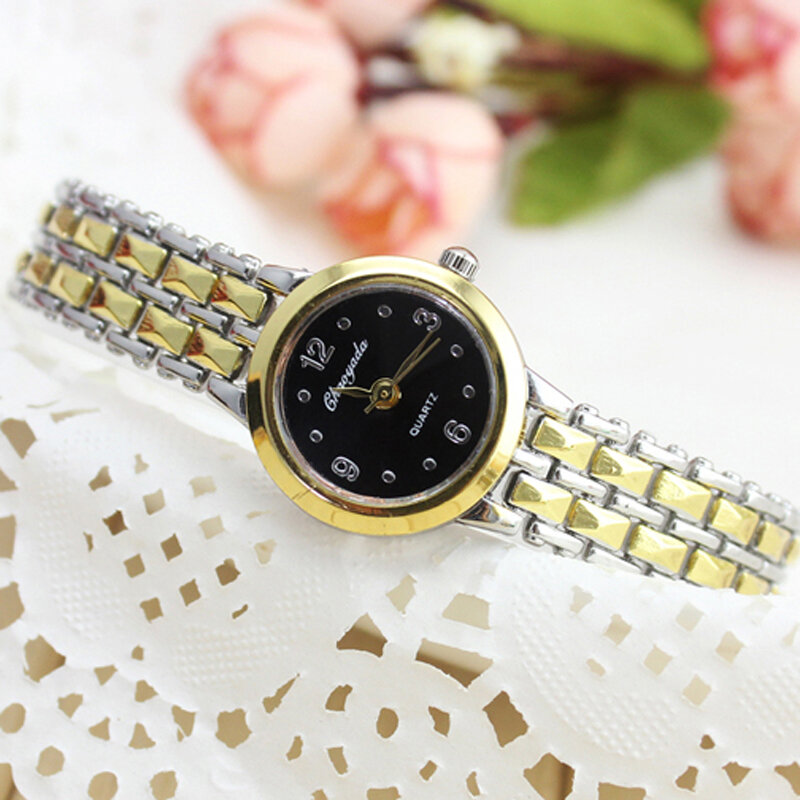 2019 Top Mulheres De Luxo pulseira Relógios de Marca Senhoras Moda Vestido Reloj Ouro Aço Inoxidável Quartz Relógio de Pulso Relogio feminino