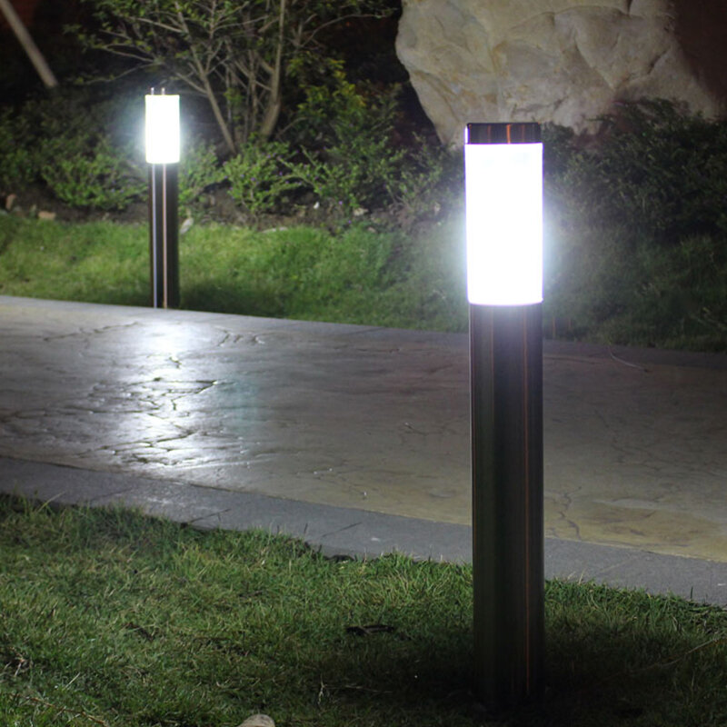 DONWEI أضواء الحديقة مصباح LED في الهواء الطلق مقاوم للماء حديقة الحديقة الخفيفة أضواء الحديقة أضواء المناظر الطبيعية المجتمع حديقة الطريق مسار الإضاءة الزخرفية