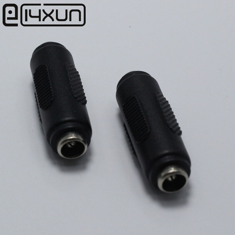 2pcs 5.5*2.1mm / 5.5x2.1 mm DC Power Socket Connector female to female Panel Mounting Jack Adaptor