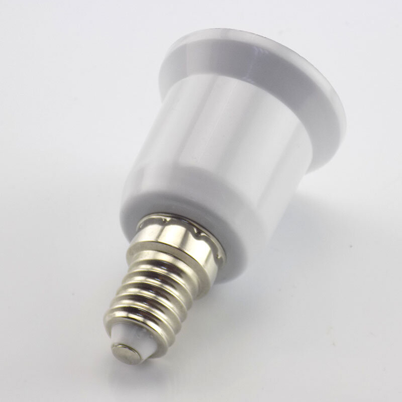 5 Pcs E14 untuk E27 Lampu Bohlam Soket Base Pemegang Converter 110 V 220 V Adaptor Lampu Konversi Tahan Api Rumah pencahayaan Ruangan