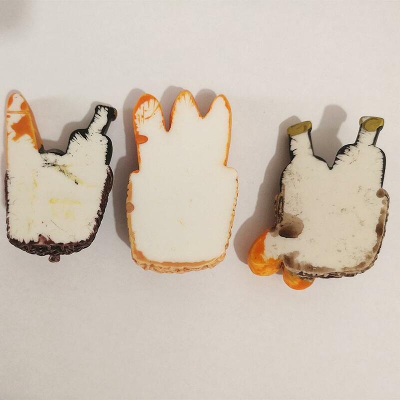 3 Stks/set Bakkerij Brood Keuken Voedsel Items Miniatuur Vintage Accessoires Voor Poppenhuis Mini Kunstmatige Brood
