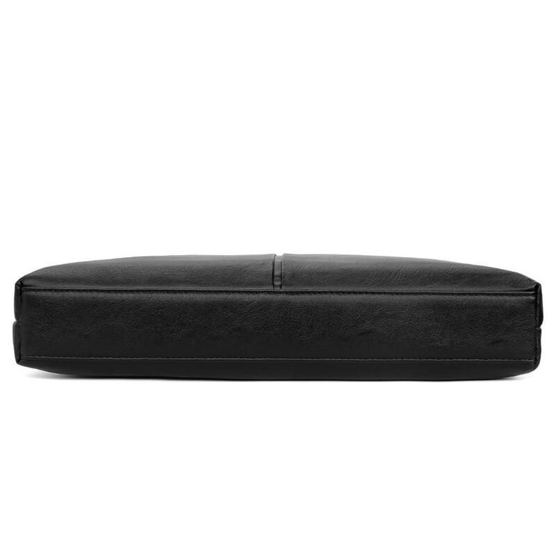 VICUNA POLO классическая черная деловая сумка для отдыха кожаная мужская s сумка для ноутбука OL мужской портфель через плечо
