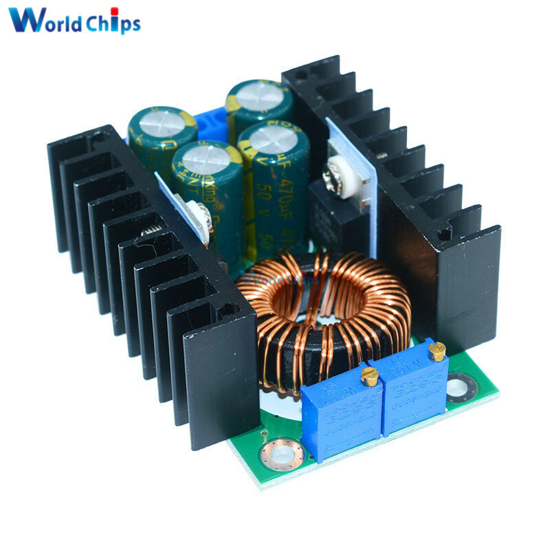 Módulo de fuente de alimentación ajustable para Arduino, convertidor reductor de 5-40V a 300-35V, controlador LED, 1,2 W, XL4016 DC-DC Max 9A