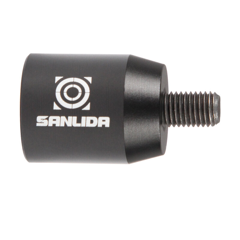 Sanlida ยิงธนู X10 Stabilizer QUICK DISCONNECT 0 °/5 °/10 ° CNC 6061 อลูมิเนียม Compound Bow อุปกรณ์เสริมเป้าหมายยิงธนู