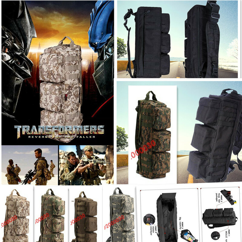 Go Сумка тактический рюкзак, Военный Кемпинг спорт на открытом воздухе длинные сумки Трансформеры заряд посылка