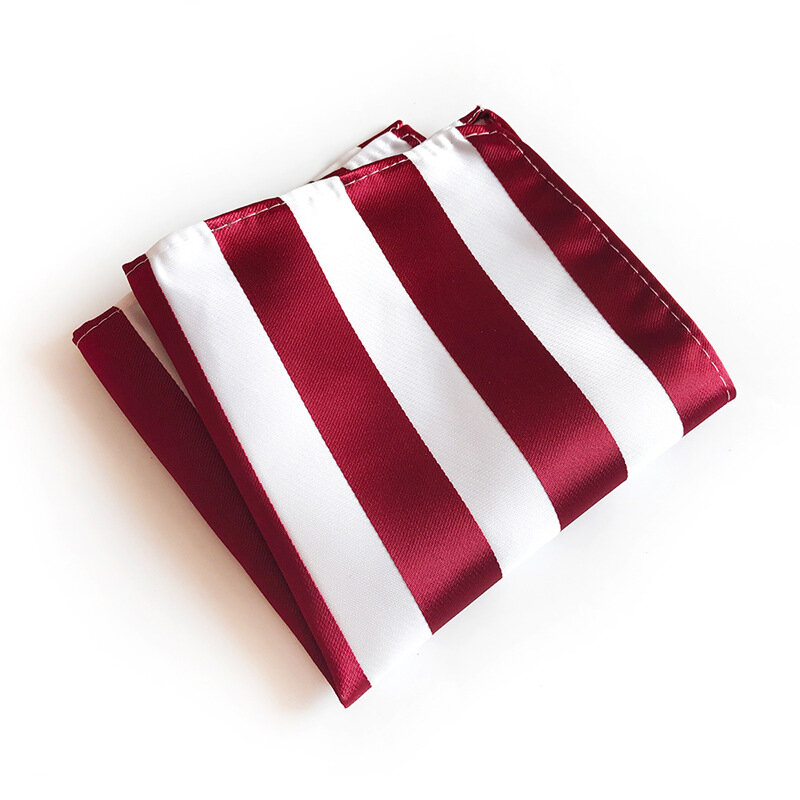 Мужской платок квадратное высококлассное полиэфирное модное платок полотенце для аксессуаров Формальное Полосатое карманное полотенце