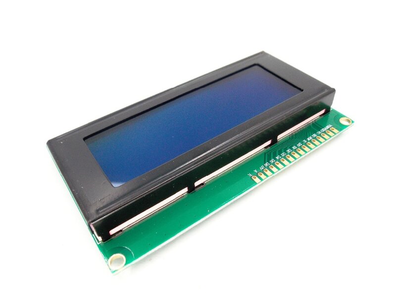 Placa LCD 2004, 20x4, 20x4, 5V, pantalla azul LCD2004, módulo LCD 2004