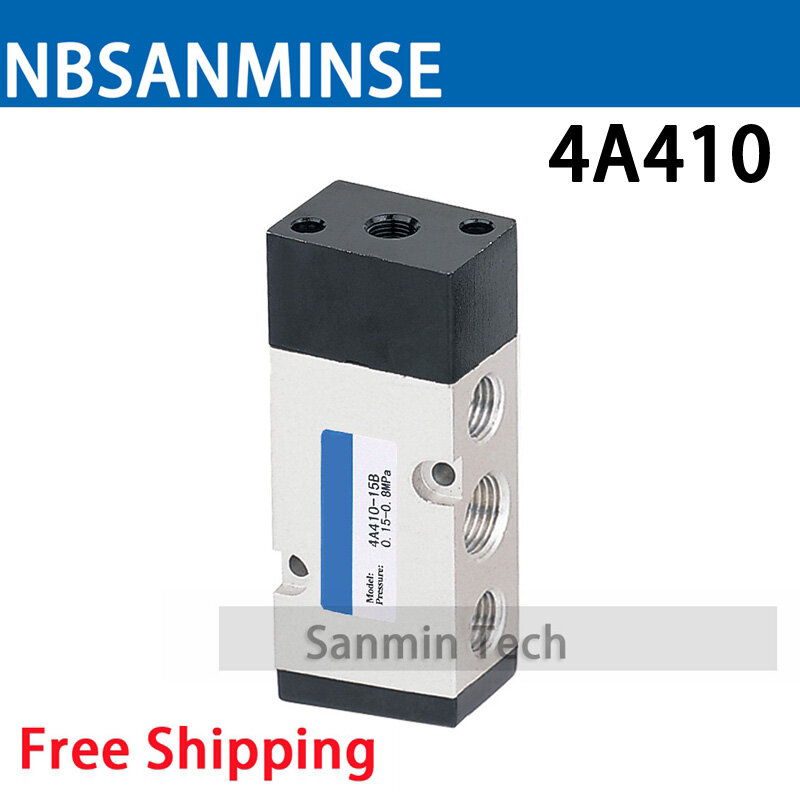 4A410 4A420 4A430 1/2 Air Valve Pneumatic Control Valve AIRTAC Type Two Position Five Way Three Position Five Way NBSANMINSE