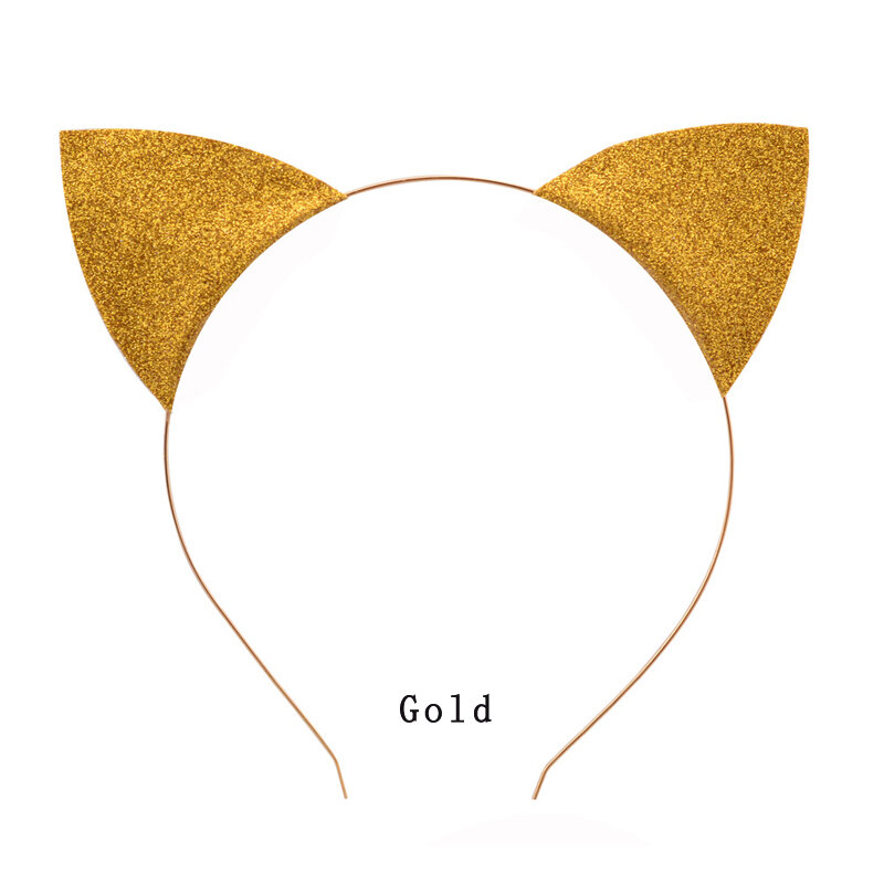 Anak-anak Kucing Telinga Kepala Band Gadis Hairband Fashion Wanita Seksi Pesta Ulang Tahun Bayi Rambut Aksesoris Rambut Hoop Halloween Bulang Hadiah
