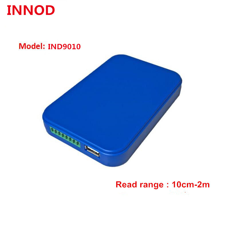 High quality 1-2m middle distance proximity card reader usb epc gen2 passive tag usb UHF RFID desktop reader writer