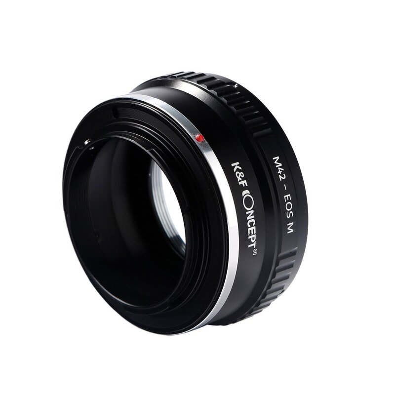 Адаптер для всех объективов M42 с винтовым креплением для камеры Canon EOS M (для M42-EOS м)