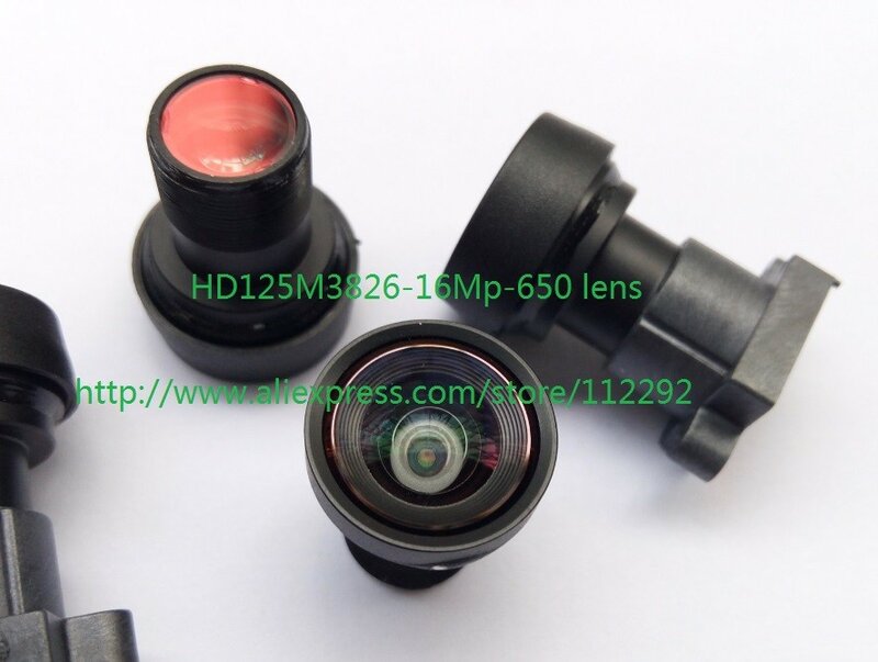 1 / 2.3, 3.8mm small lens 16mP HD lens motion camera lens  no  distortion  lens
