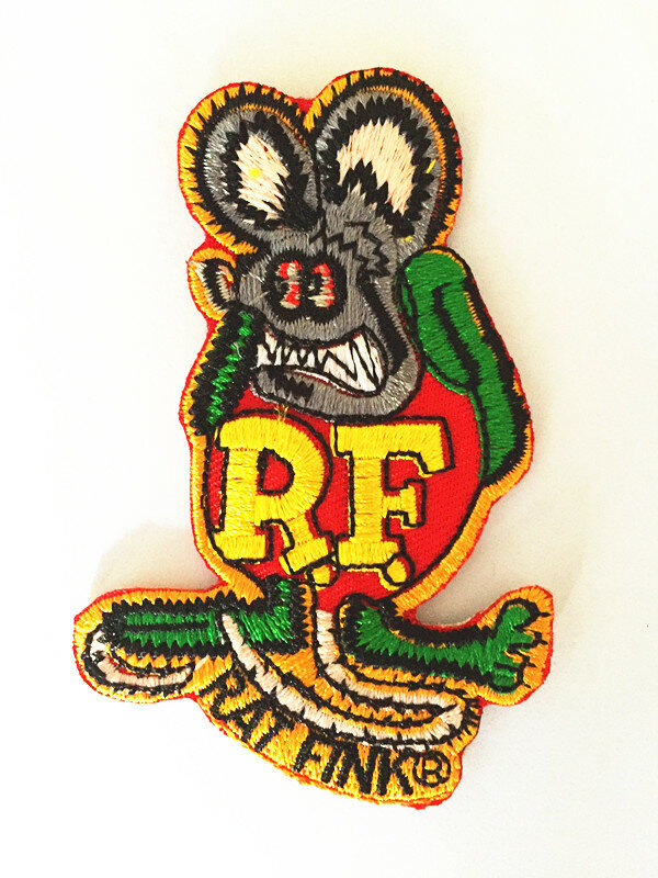 Rf rat rattleマウスジャケットパッチ、衣類、ハスキーセット、1個、ロットあたり7個