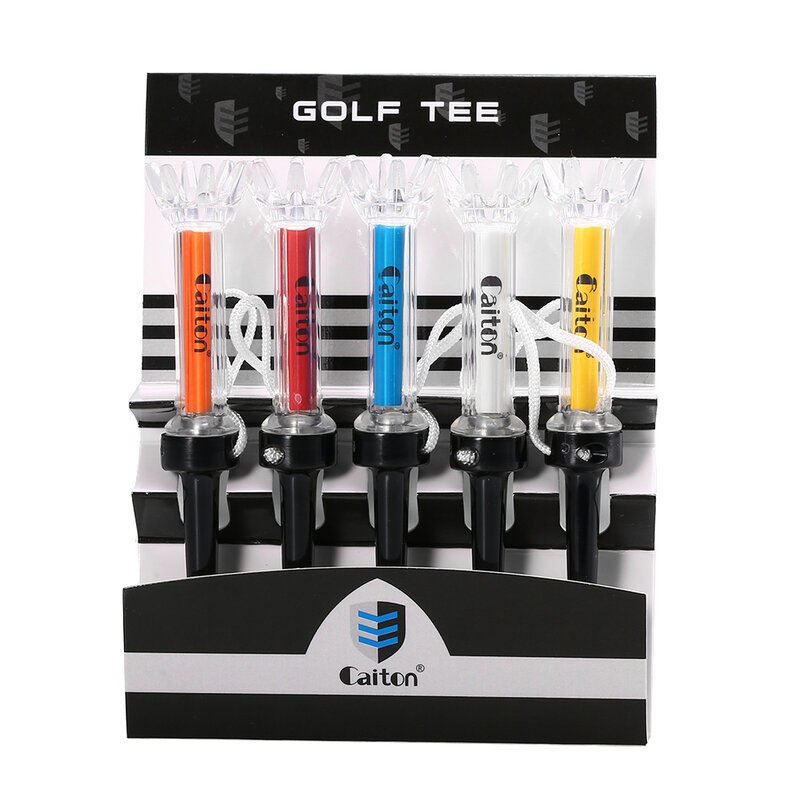 79mm/90mm 5 pièces Golf formation balle té magnétique descendre Golf porte-balle t-shirts en plein air Golf t-shirts accessoires Golf t-shirts