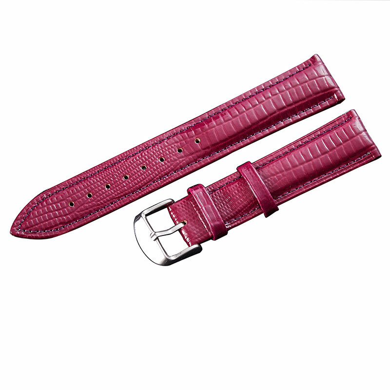 2019 nouveau modèle de lézard bracelet de montre en cuir véritable brillant ceinture montre accessoires 12mm 14mm 16mm 18mm 20mm 22mm 24mm