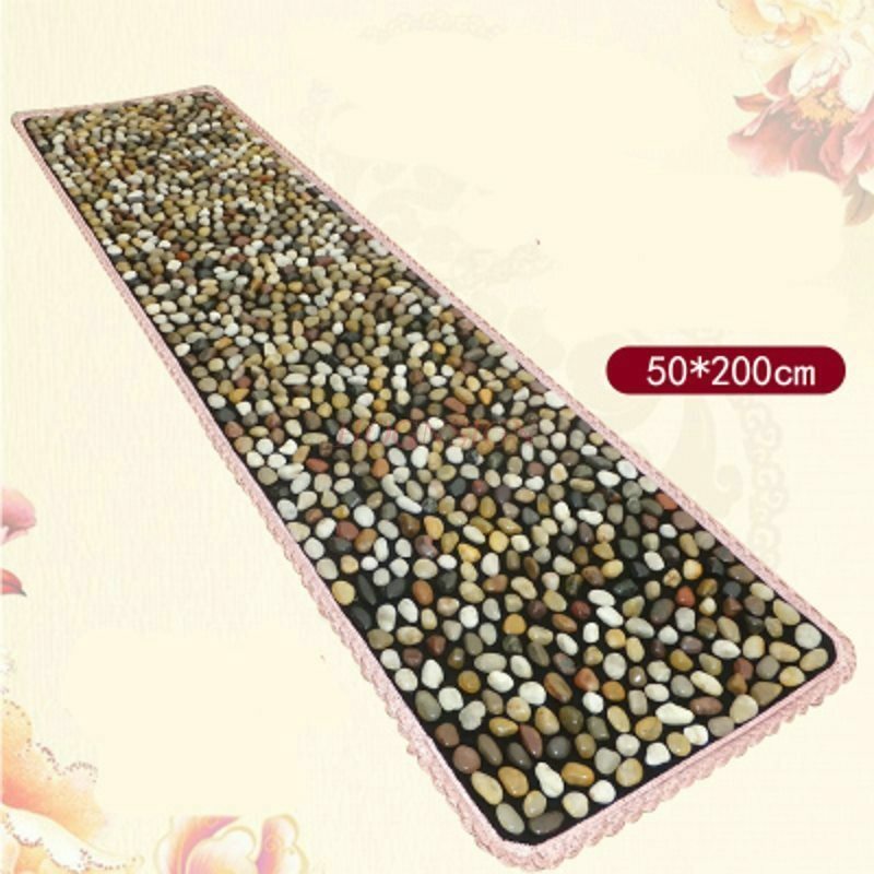 Pijat Kaki Bantal Pijat Titik Perawatan Alami Yuhua Batu Batu Pedicure Karpet Berjalan Mat Jari Jalan Pressure Plate