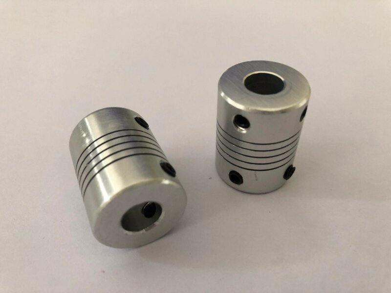 D19*L25 Aluminium flexible Jaw Shaft Coupling 3/4/5/6/6.35/7/8/10mm CNC Stepper Motor Coupler Encoders Engraving Machine
