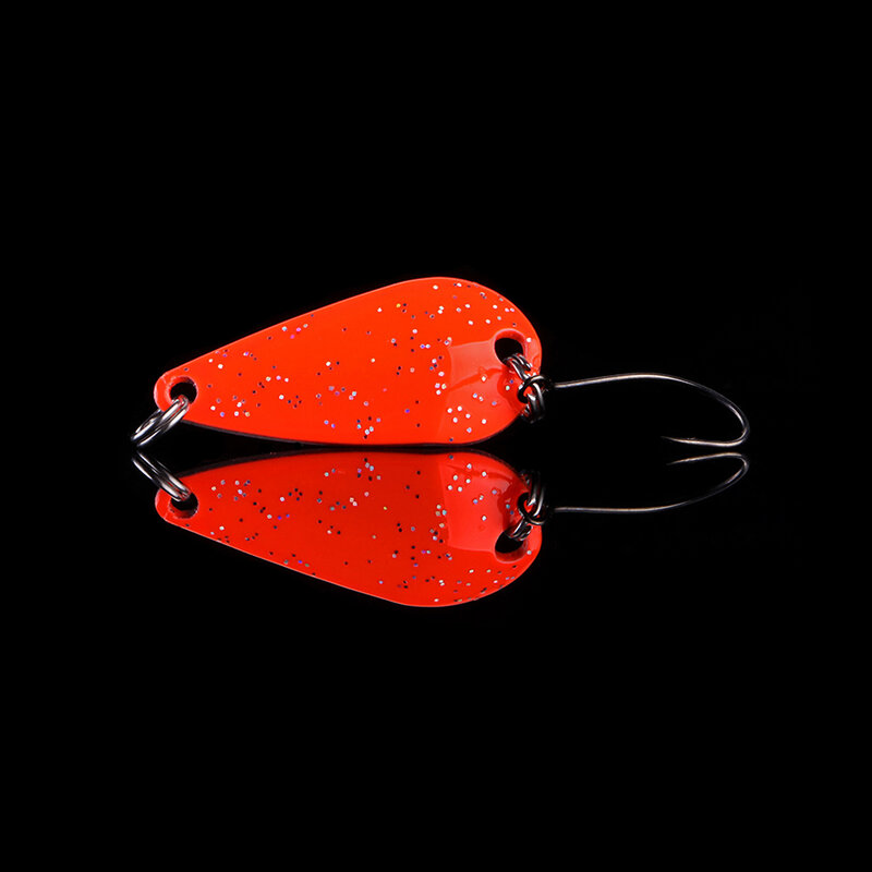 WALK FISH 5PCS/Lot Mix Colors 3cm 2.7g Fishing Spoon Lure Swim Bait Isca Artificial Trout Lure Pesca Fishing Tackle Leurre