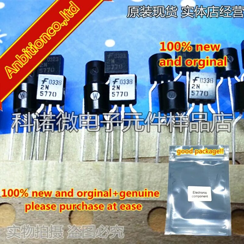 10pcs 100% nuovo e originale 2N5770 TO-92 NPN Transistor RF in magazzino