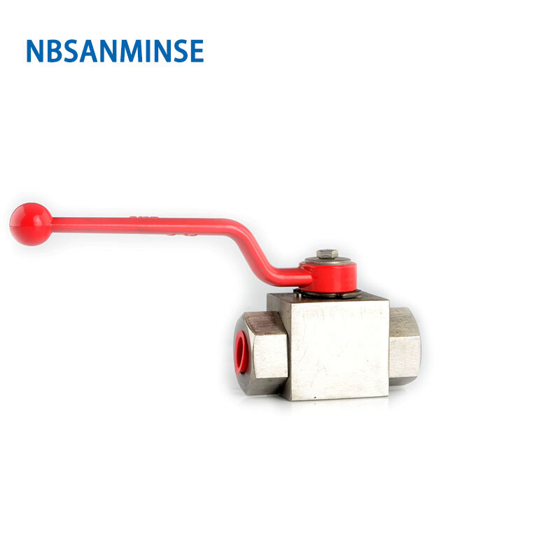 스테인레스 스틸 고압 볼 밸브 KHB NPT G 2 부식 방지 디자인 엔지니어 산업 응용 NBSANMINSE