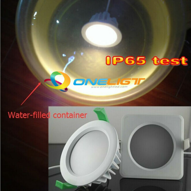 (4 teile/los) 8W 10W Wasserdichte IP65 Dimmbare Led Downlight SMD 8W 10W Dimmen LED Spot Licht Led Decke lampe Freies Verschiffen