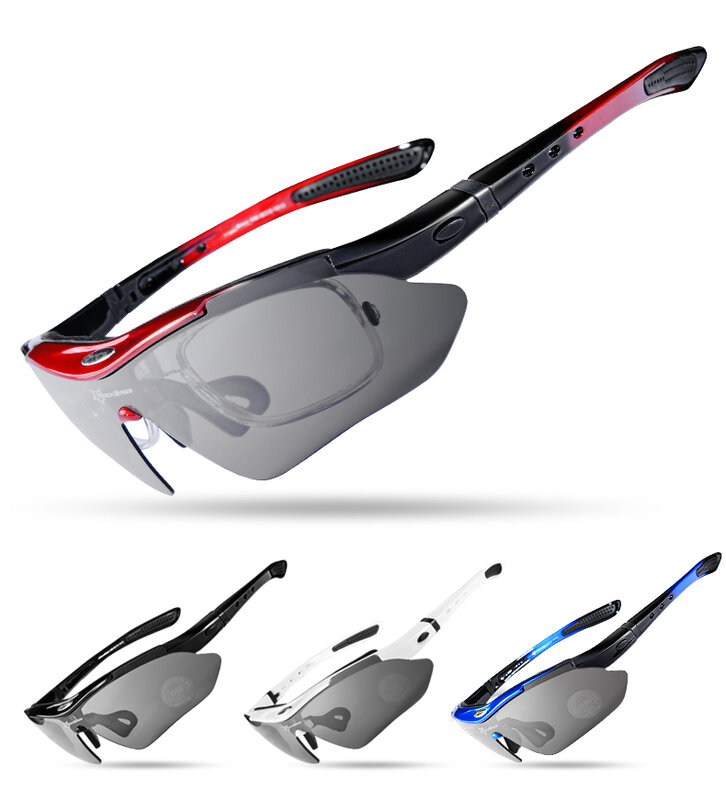 ROCKBROS-Montura de gafas de sol polarizadas para ciclismo, lentes de sol polarizadas para béisbol