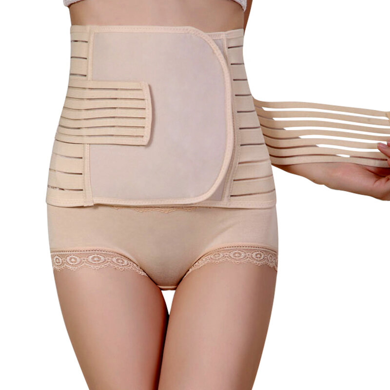 Nuova cintura addominale traspirante dopo il parto cintura della fascia del ventre tonificante cinture di supporto per la schiena cintura addominale in vita donne incinte