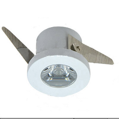 1W Led Ceiling Dispaly Cabinet Closet Showcase Spot Light Small Size 32*20mm