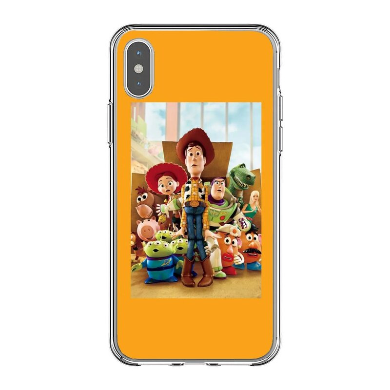 Kowboj Woody Buzz astral strażnik kosmosu Toy Story miękkiego silikonu TPU telefon skrzynki pokrywa dla iPhone X 5 5S SE 6 6S Plus 7 8 Plus XS XR XS MAX