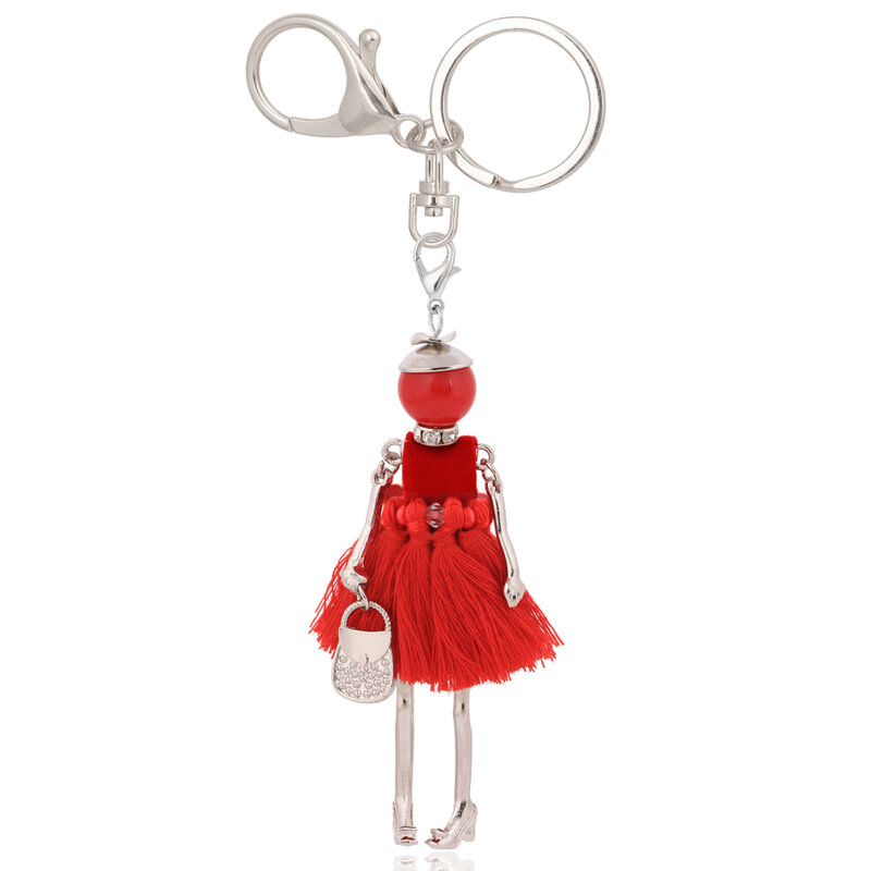 Groothandel Mode Sleutelhanger Bag Charms Dames Liefde Sleutelhanger Voor Vrouwen Hanger Hart Leuke Sieraden Auto Geschenken