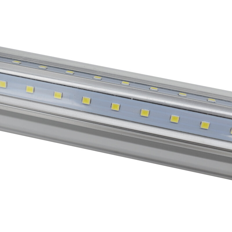 Toika-tubo de luz LED en forma de v, 50W, 60W, 100 MM, 5 pies, T8, G13 / R17d/FA8, cubierta transparente de alto brillo, AC85-265V de 1500 grados, 240 Uds.
