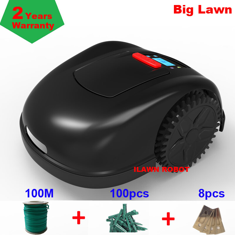 European Warehouse-Robot Lawn Mower For big Lawn With 13.2ah lithium battery,Smartphone WIFI App,Water-proofed charge ,CE,Rohs