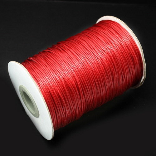 Free Shipping 15 meters 1MM Waxed Thread Cotton Cord String Strap Wholesale Necklace Rope Fit Bracelet