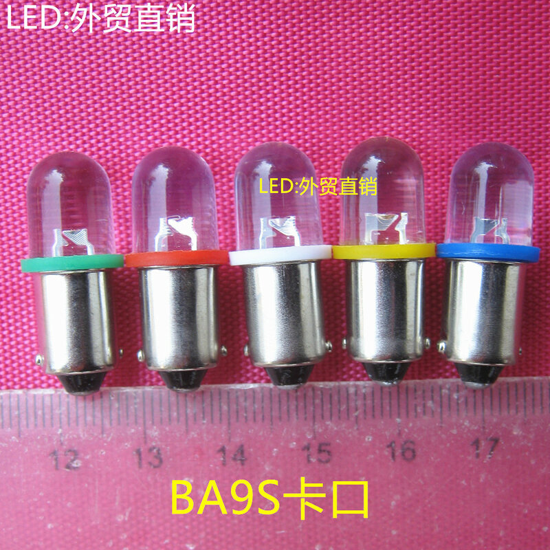 24V BA9S light machine auxiliary lamp LED  indicating  button indicator  bulb bayonet 