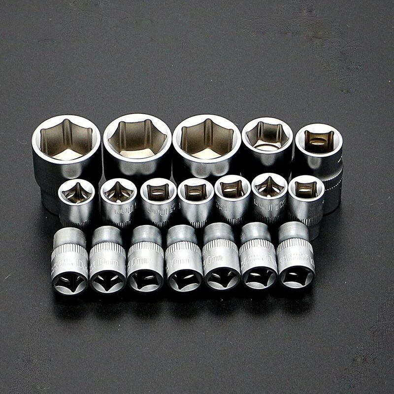 1/2" square drive  socket bit ratchet wrench socket power tool accessories Crv 8 to 32mm
