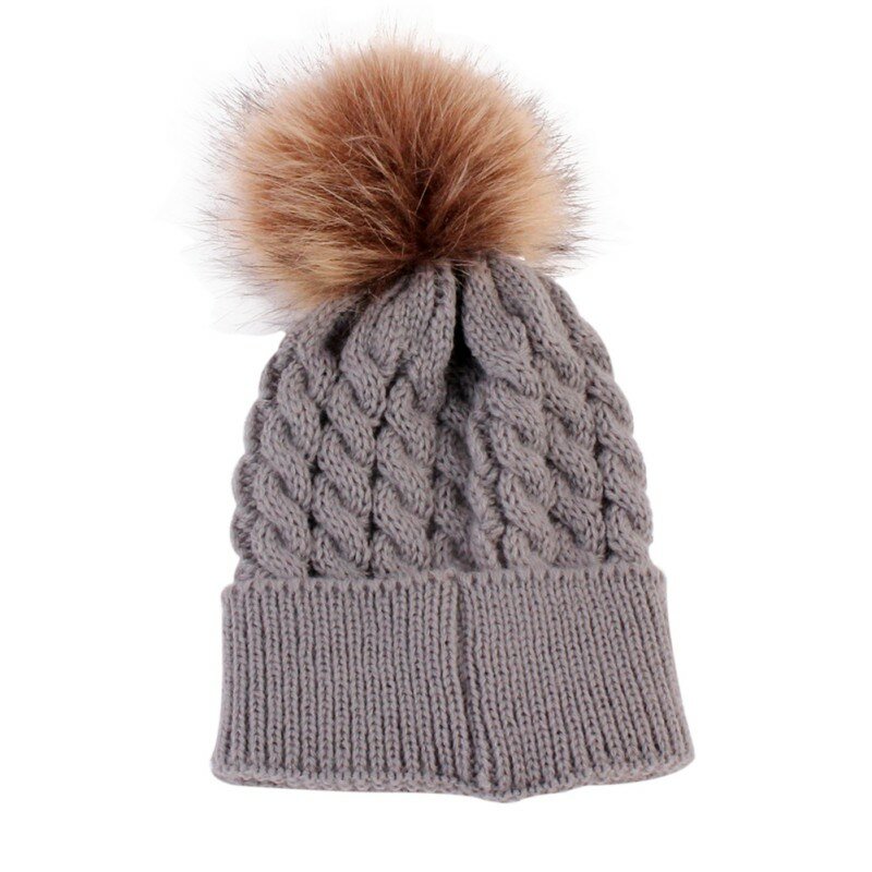 2018 enfants hiver chapeau pour filles chapeau tricoté bonnets casquette tout nouveau épais bébé garçon casquette bébé fille hiver chaud chapeau