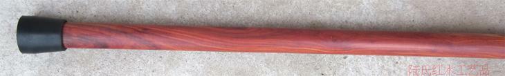 Tallado en madera Natural-bastón de palisandro rojo de alta calidad, no pintado, se puede personalizar, Sándalo Verde