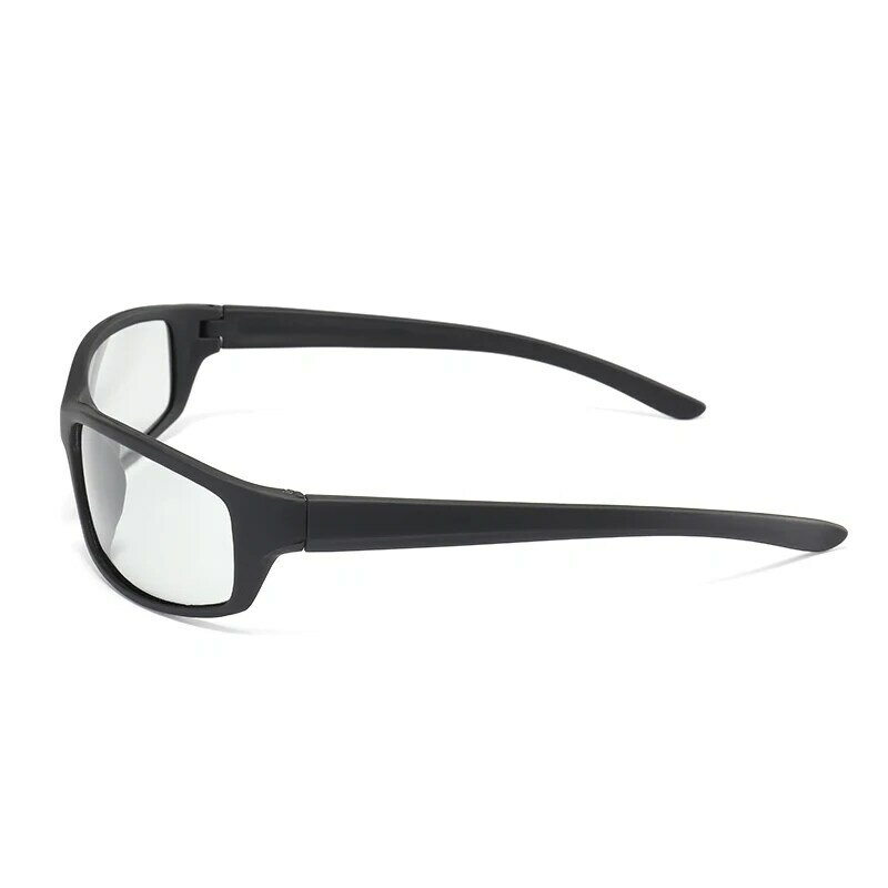 Longguard-نظارات شمسية مستقطبة للرجال والنساء ، نظارات شمسية مربعة الشكل ، فوتوكروميك ، مناسبة للقيادة ، أسود ، UV400 ، 2020
