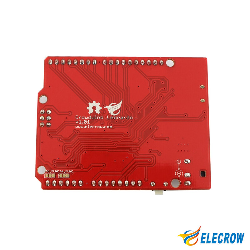 Elecrow Crowduino Leonardo Board R3 per Arduino ATmega32U4 con cavo Micro USB scheda microcontrollore fai da te