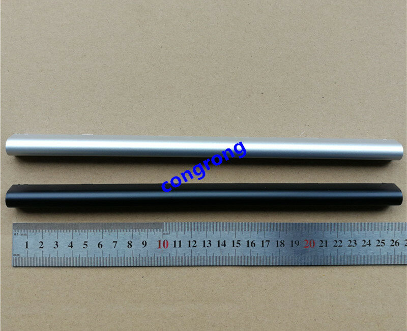 Capa de dobradiça para laptop lcd, para asus s551l k551l a551l s551 sem toque, preto/dobradiças em prata