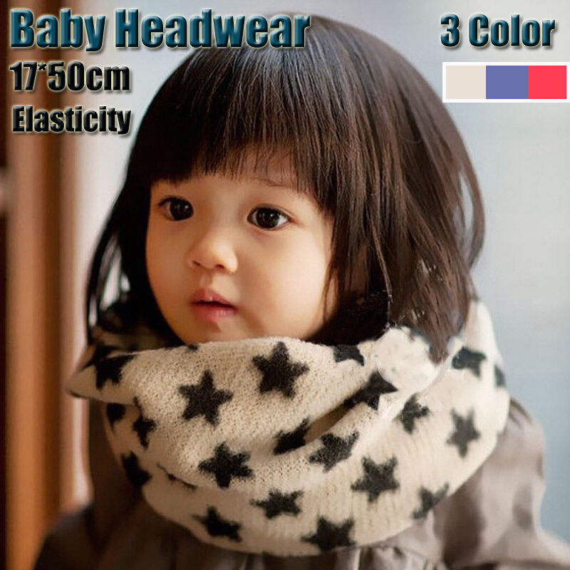 Woolen tricô crianças headdress outono inverno cachecol 17*50cm o anel do bebê criança neckerchief pescoço mais quente cachecol frete grátis