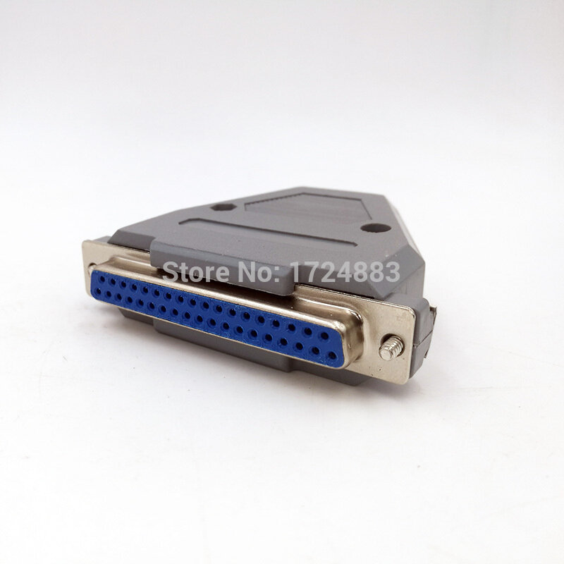 Connecteur de câble de données à port parallèle série DB37, connecteur de type D à 2 rangées, adaptateur de prise de port à 37 broches, 600 et mâle