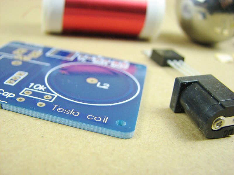 Micro mini bobine tesla, petit générateur clignotant incroyable, KITS de bricolage électronique