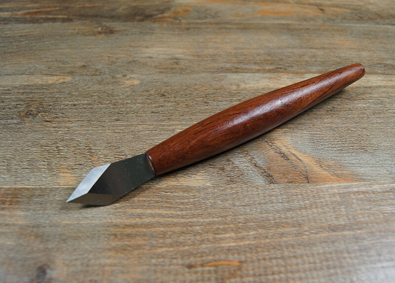 木工マーキングナイフ、ヨーロッパのピアラウンドハンドル碑文ナイフ木工ツール